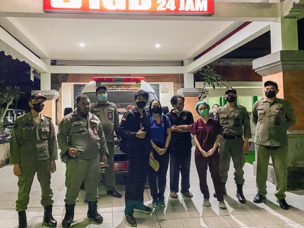 Tim TPKJM Badung mengirim pasien ODGJ ke RSJ Bangli, Provinsi Bali